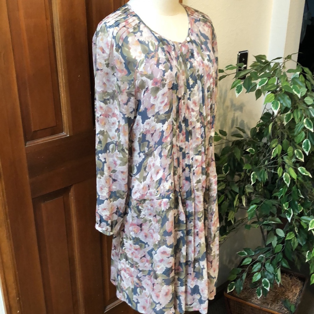 Sundance Catalog Sheer Silk Ethereal Dress